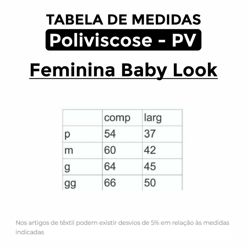 Camiseta Malha Fria (Poliviscose - PV) - IMPRESSÃO CENTRAL + INFERIOR