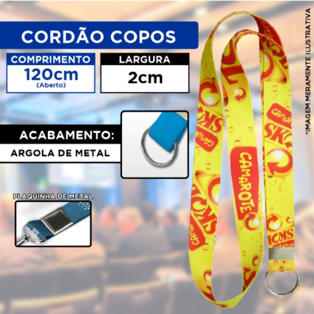 Tirante Argola - Cordão para Caneca-CS133